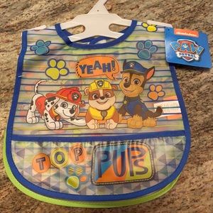 NWT❗️Nickelodeon Paw Patrol Bibs